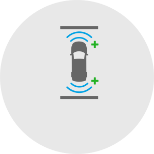 front-rear-park-assist-icon