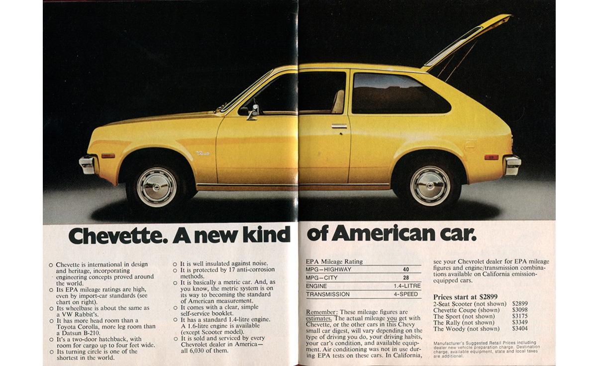 1975, 1979 & 1980 Chevrolet Chevette