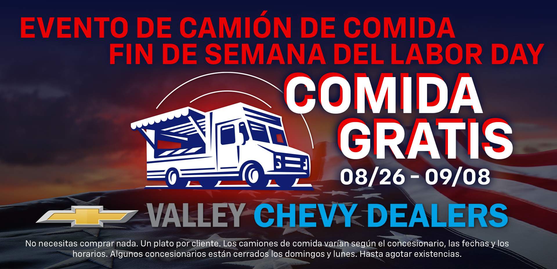 Valley Chevy Labor Day Truck Event ESP