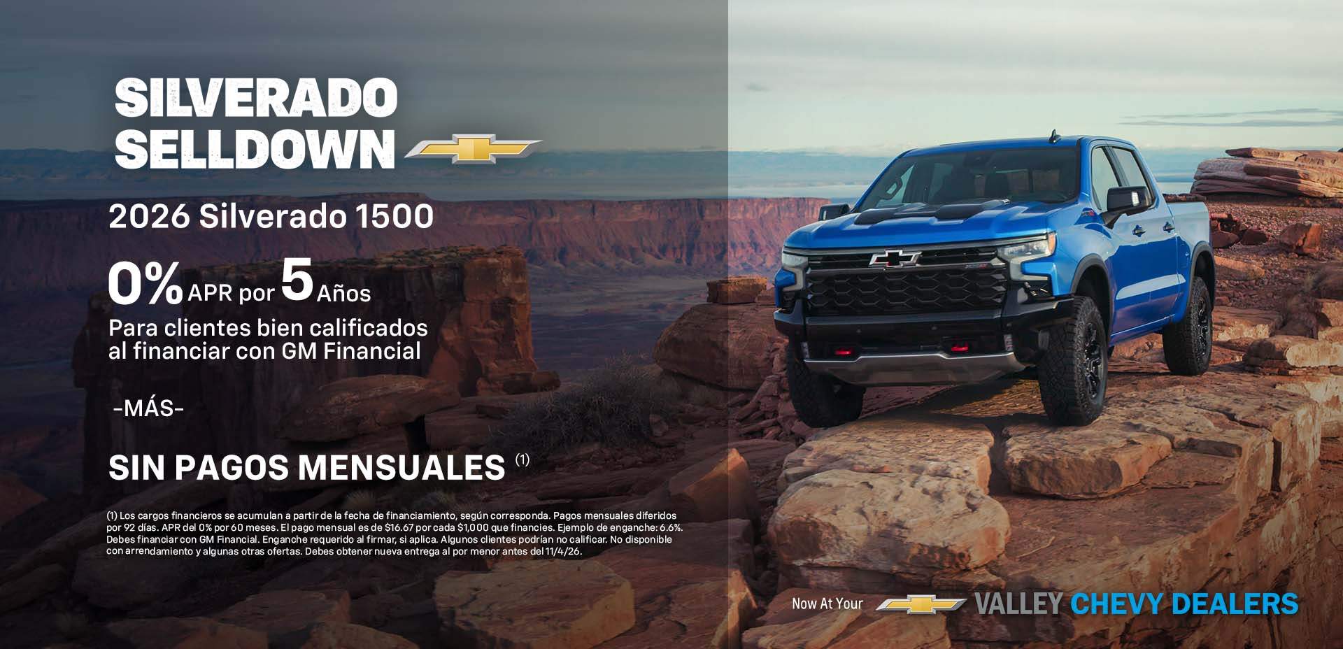 2026 Silverado 1500 SILVERADO SHOWDOWN Slide ESP